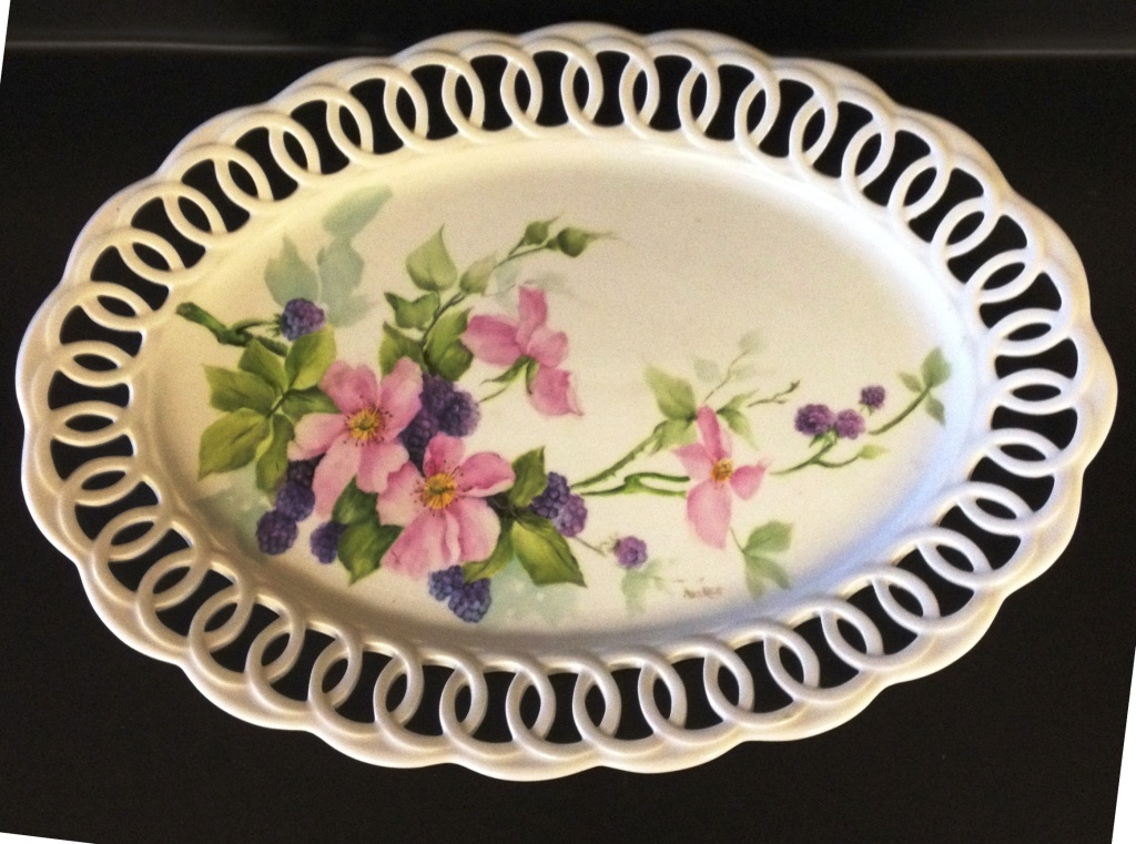 Porcelain Painting: "Spring Again" by Anne Koch